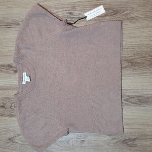 Cupcakes And Cashmere Soft And Cozy Teddy Shirt Lounge Top